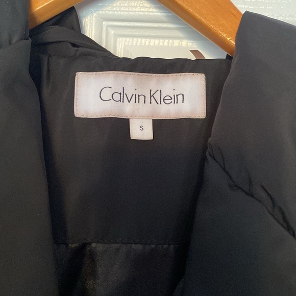 Calvin Klein Womens Winter Coat black sz S - Picture 2 of 7